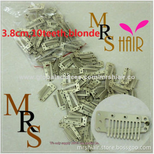3.8cm T Shape 10 Teeth Stainless Steel Snap Clips
